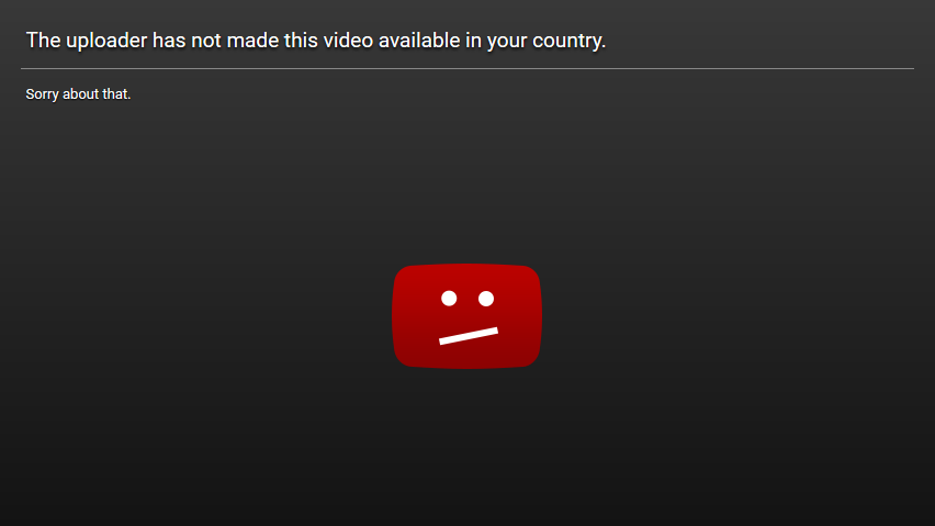 Bypass country restrictions youtube sale